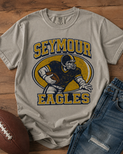 Load image into Gallery viewer, PREORDER SEYMOUR EAGLES TEE- FOOTBALL