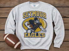 Load image into Gallery viewer, PREORDER SEYMOUR EAGLES TEE- FOOTBALL