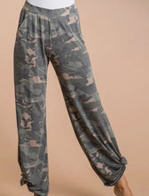 Load image into Gallery viewer, PREORDER CAMO ANKLE TIE PANTS