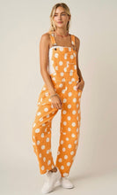 Load image into Gallery viewer, PREORDER POLKA DOT BARREL LEG OVERALLS