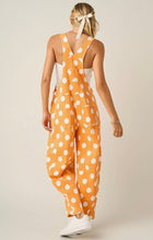 Load image into Gallery viewer, PREORDER POLKA DOT BARREL LEG OVERALLS